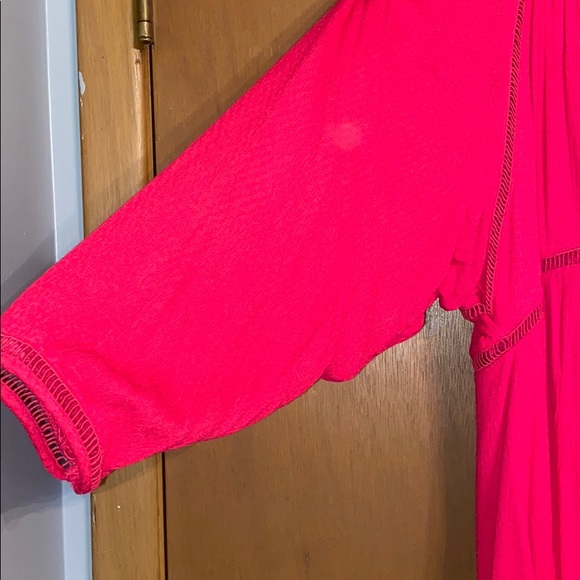 Free People Hot Pink Mini Dress - Picture 4 of 6